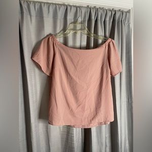 Pink monteau dress top size M